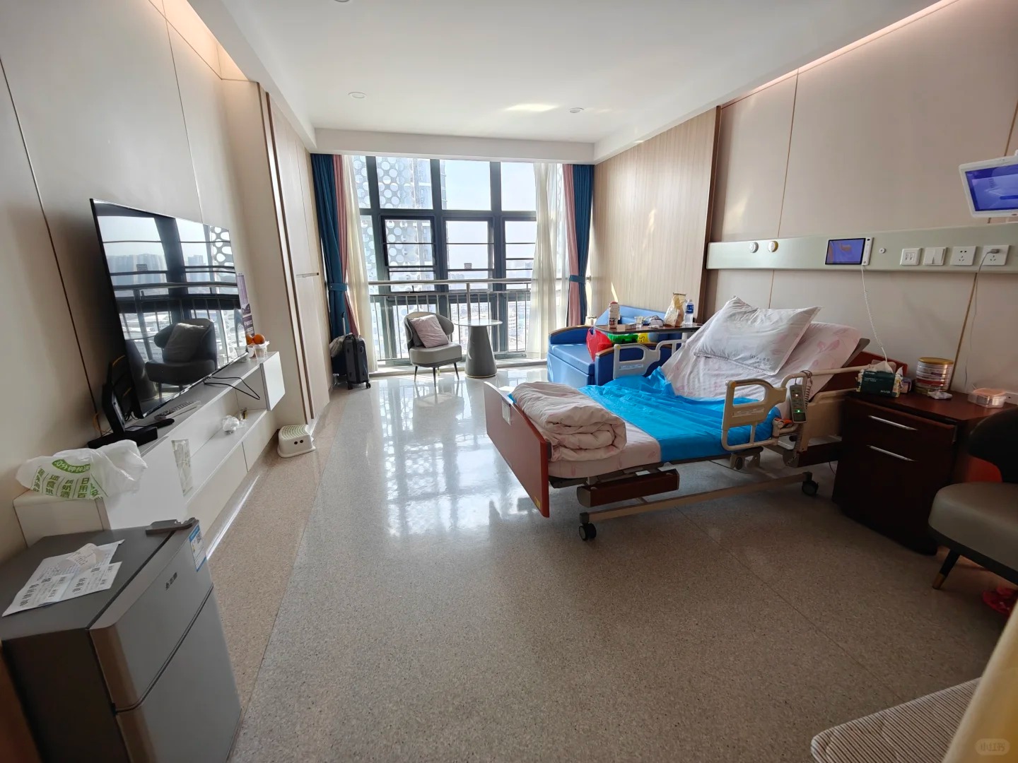 Private patient room at Foshan Chancheng Hospital